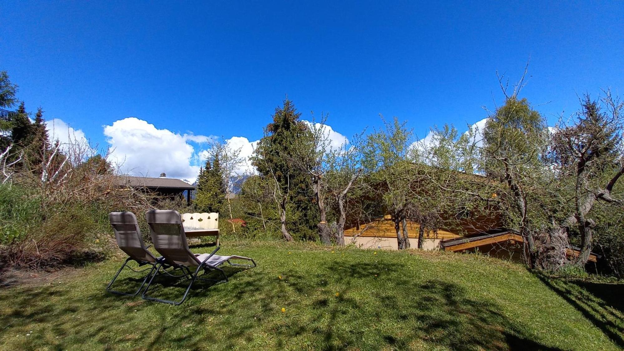 Chalet As Des Pics Nendaz Bagian luar foto